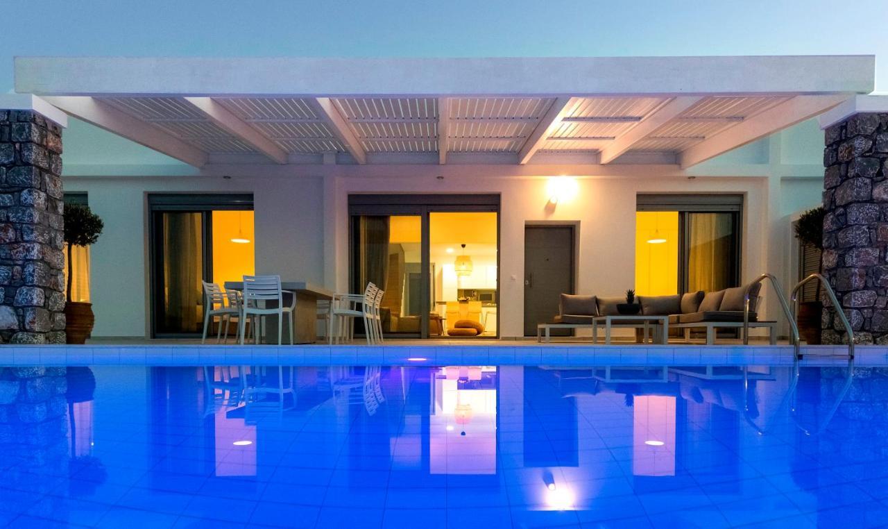 Villa Estella With Pool & Jacuzzi In Lindos Luaran gambar